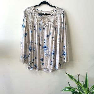 Lucky brand women’s size xl blouse !